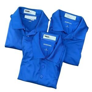 Sportrek Men’s Blue Collar Work Shirts Size XL